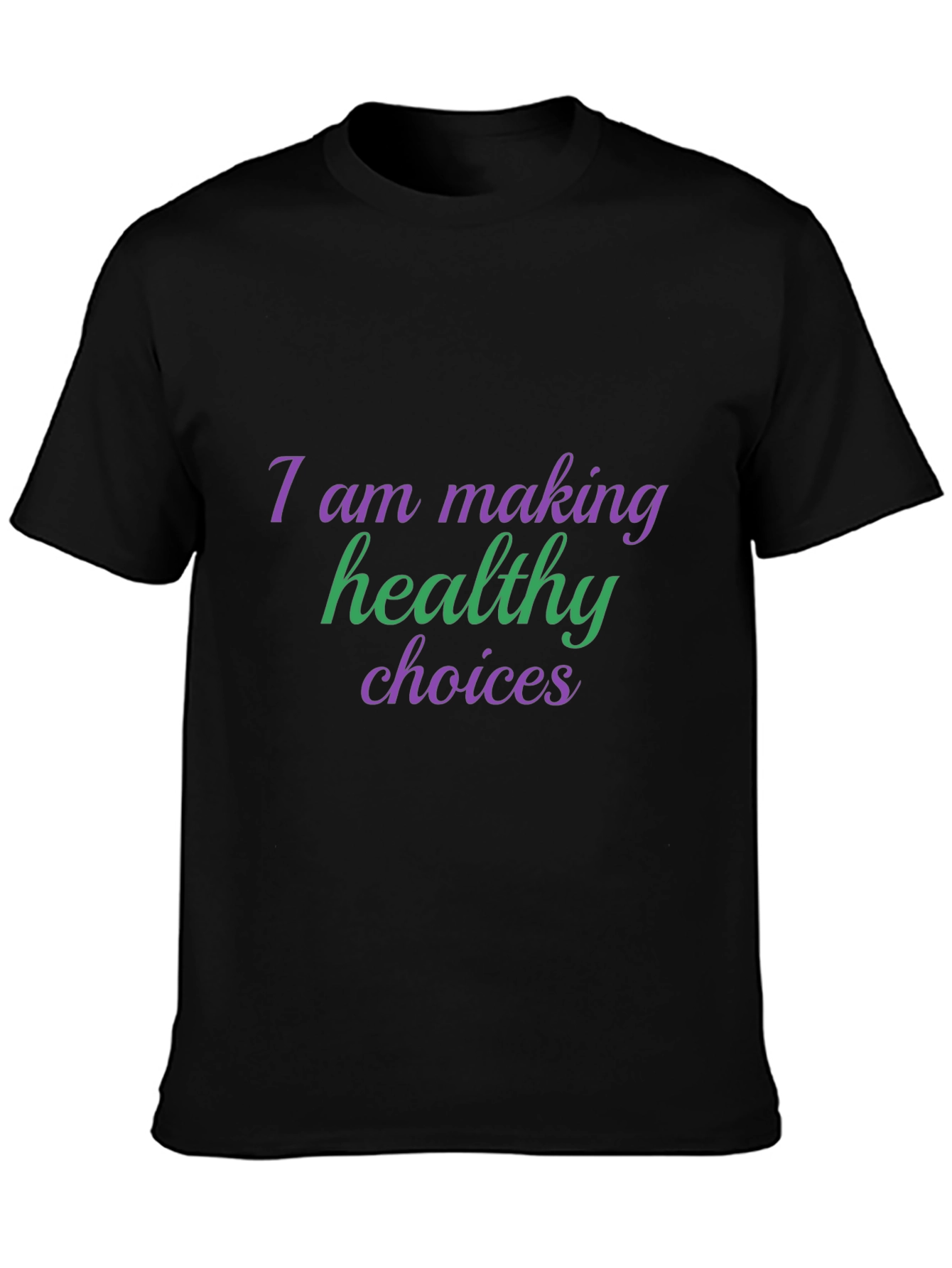 Healthy Choices Black Tee