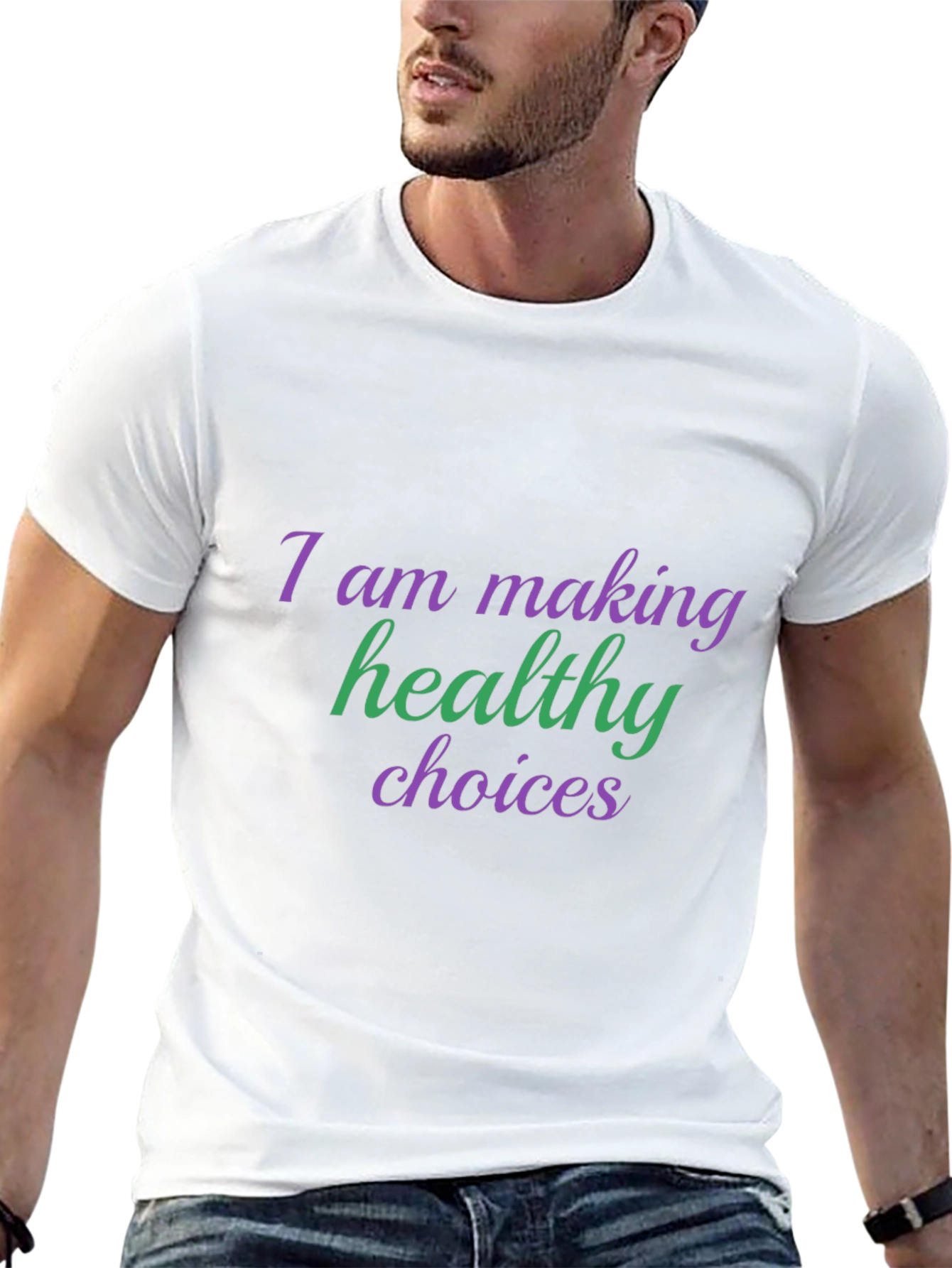Healthy Choices Black Tee