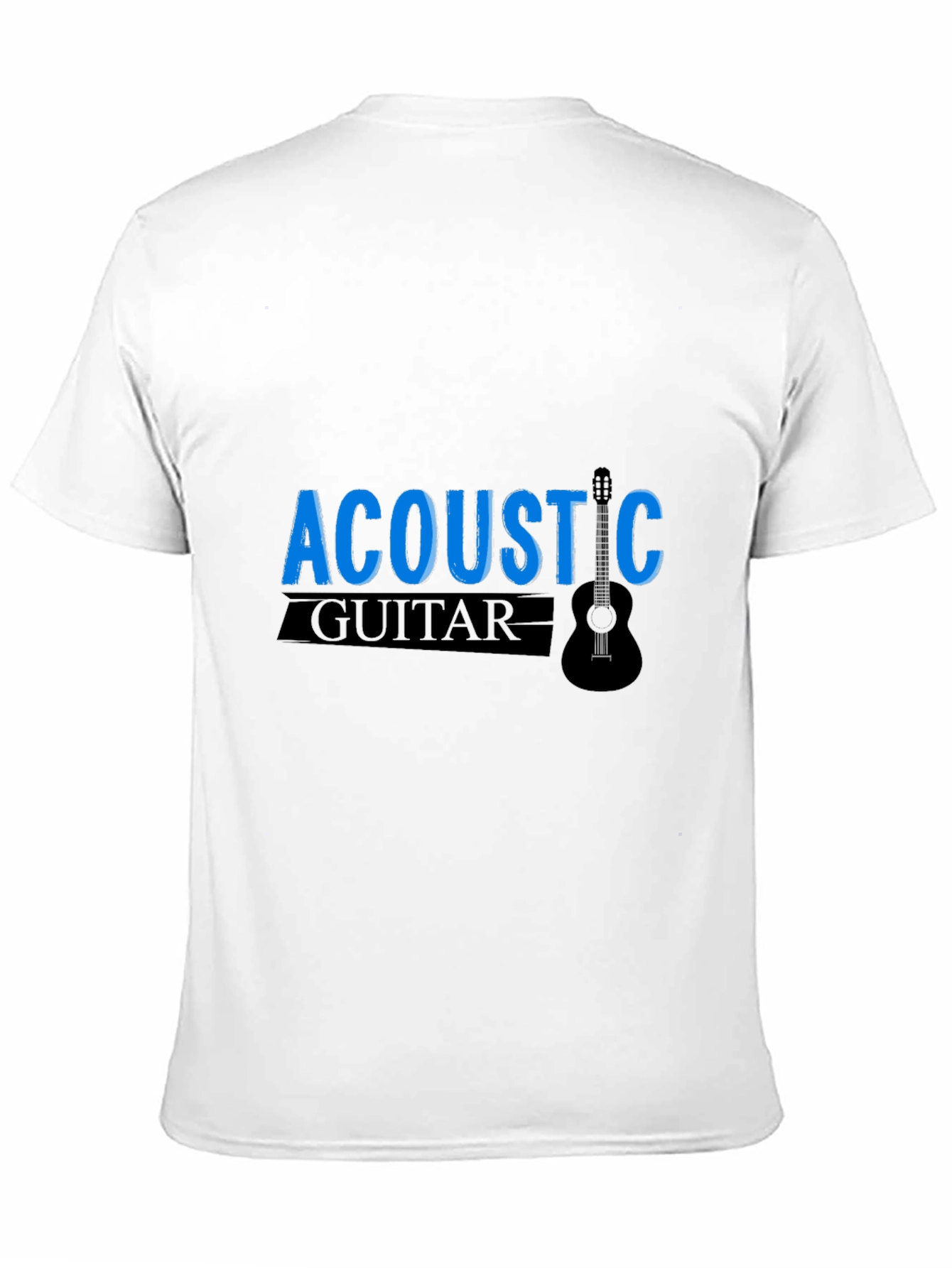 Acoustic Guitar Graphic T-Shirt