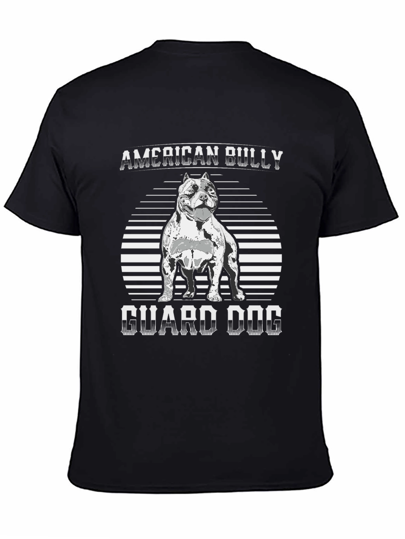 American Bully Guard Dog Graphic T-Shirt
