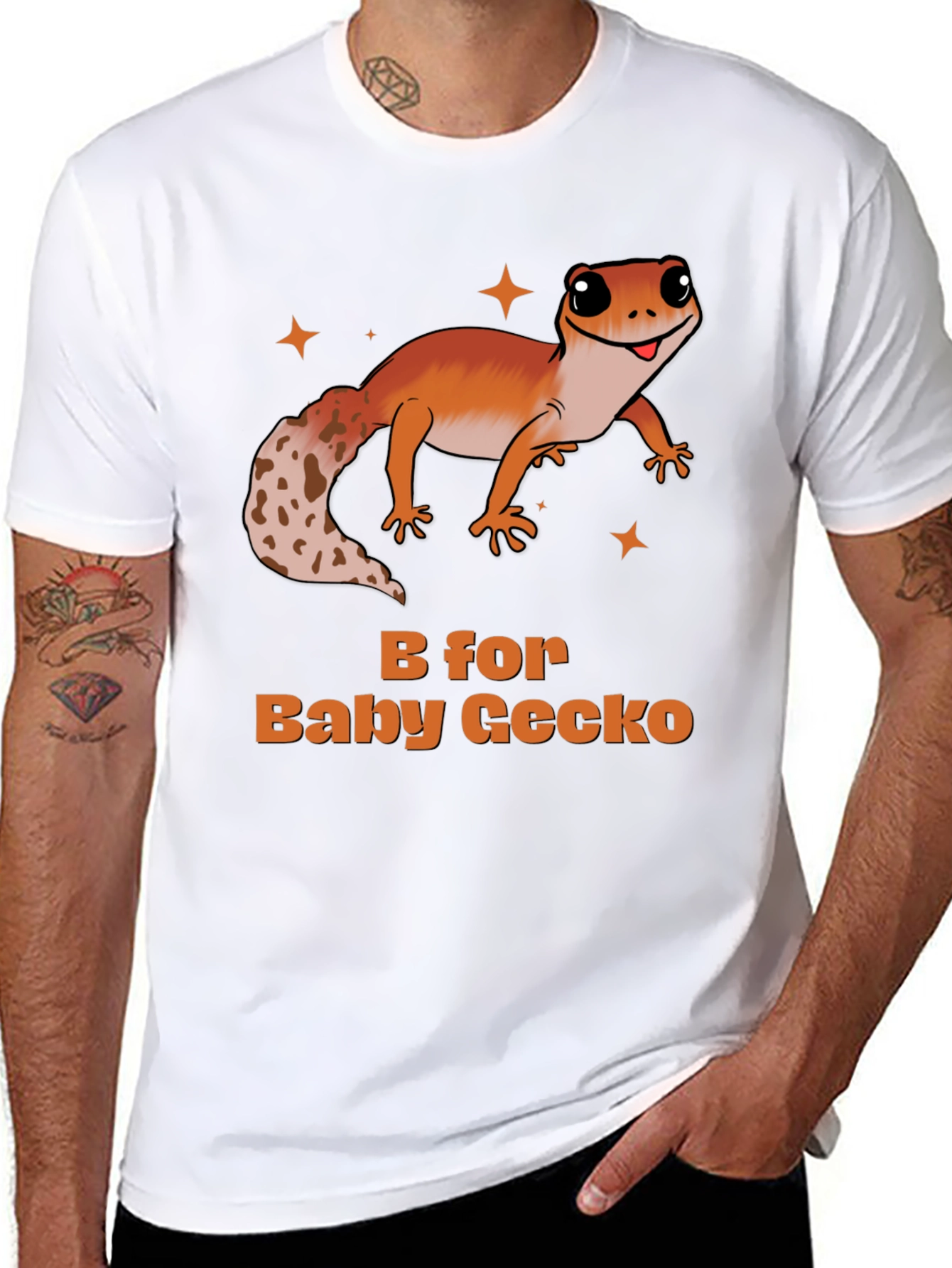Baby Gecko Graphic T-Shirt
