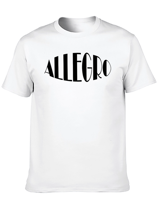 Allegro Black T-Shirt - Classic Comfort Fit