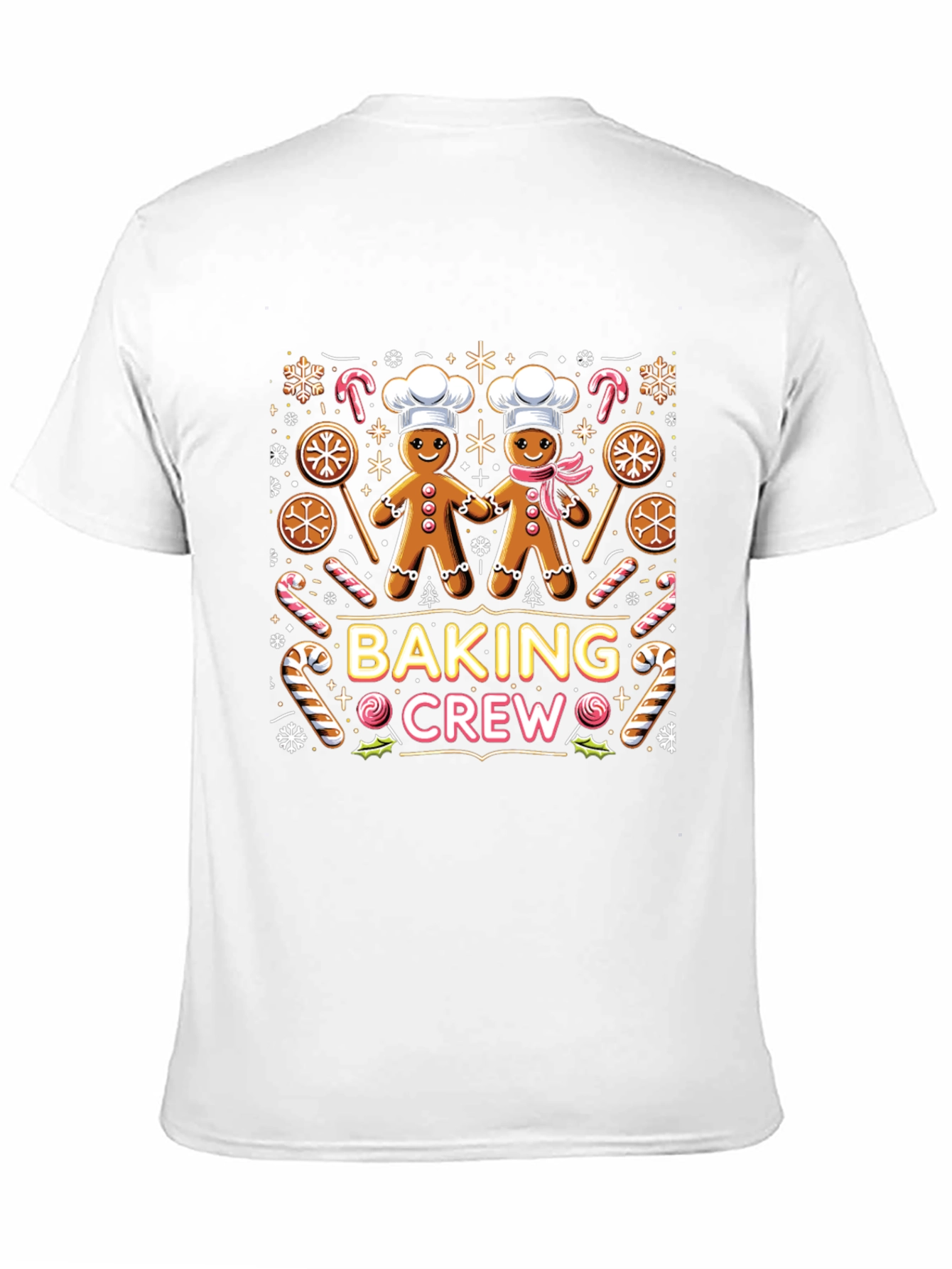 Baking Crew Gingerbread Holiday T-Shirt