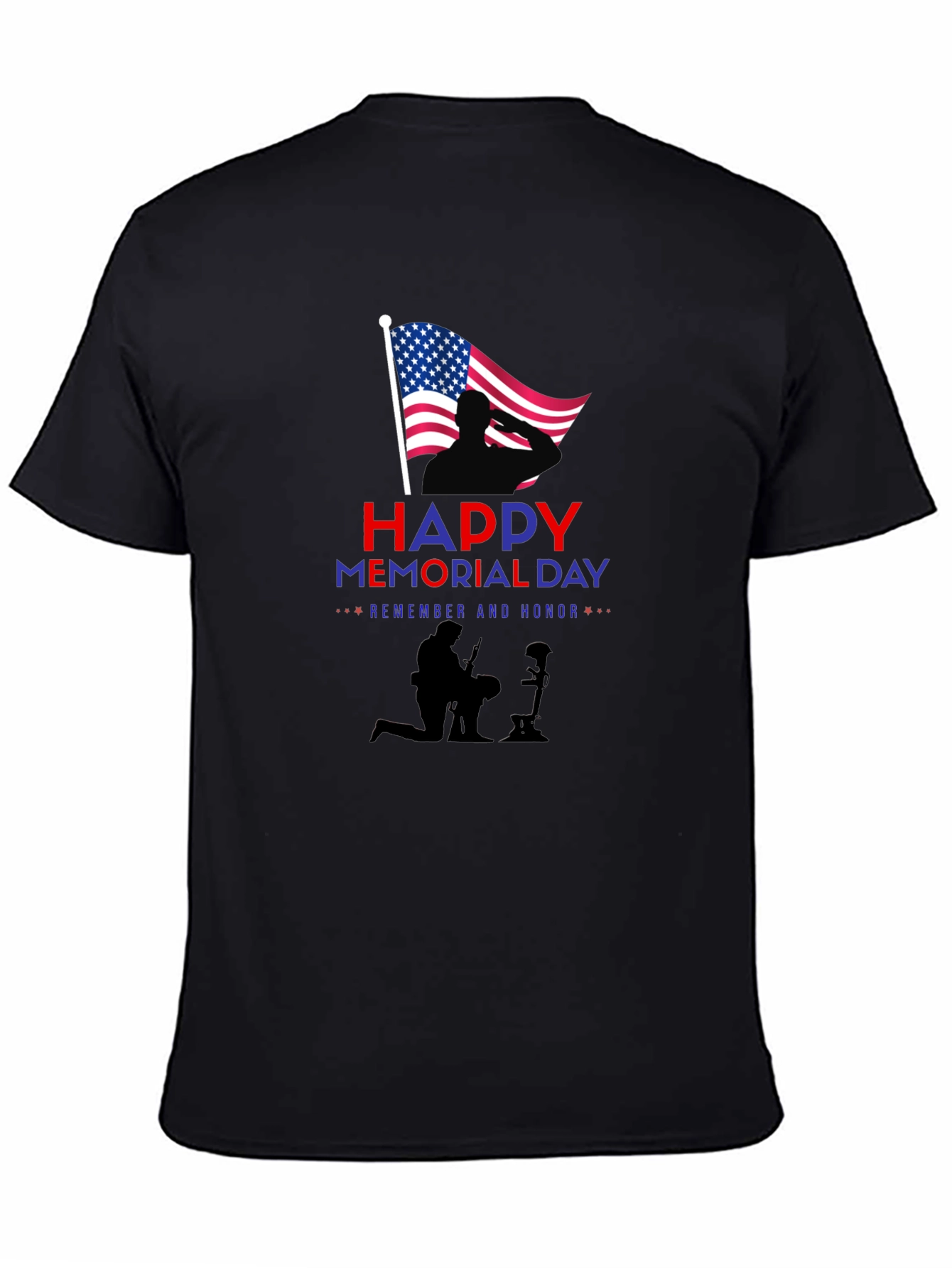 Happy Memorial Day Graphic T-Shirt