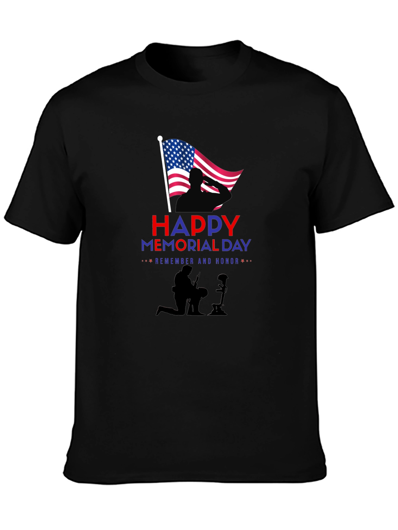 Happy Memorial Day Graphic T-Shirt