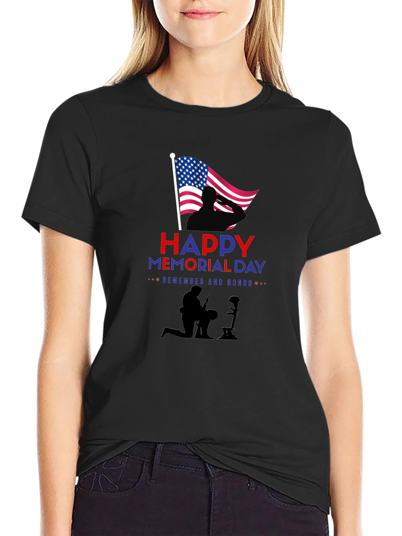 Happy Memorial Day Graphic T-Shirt