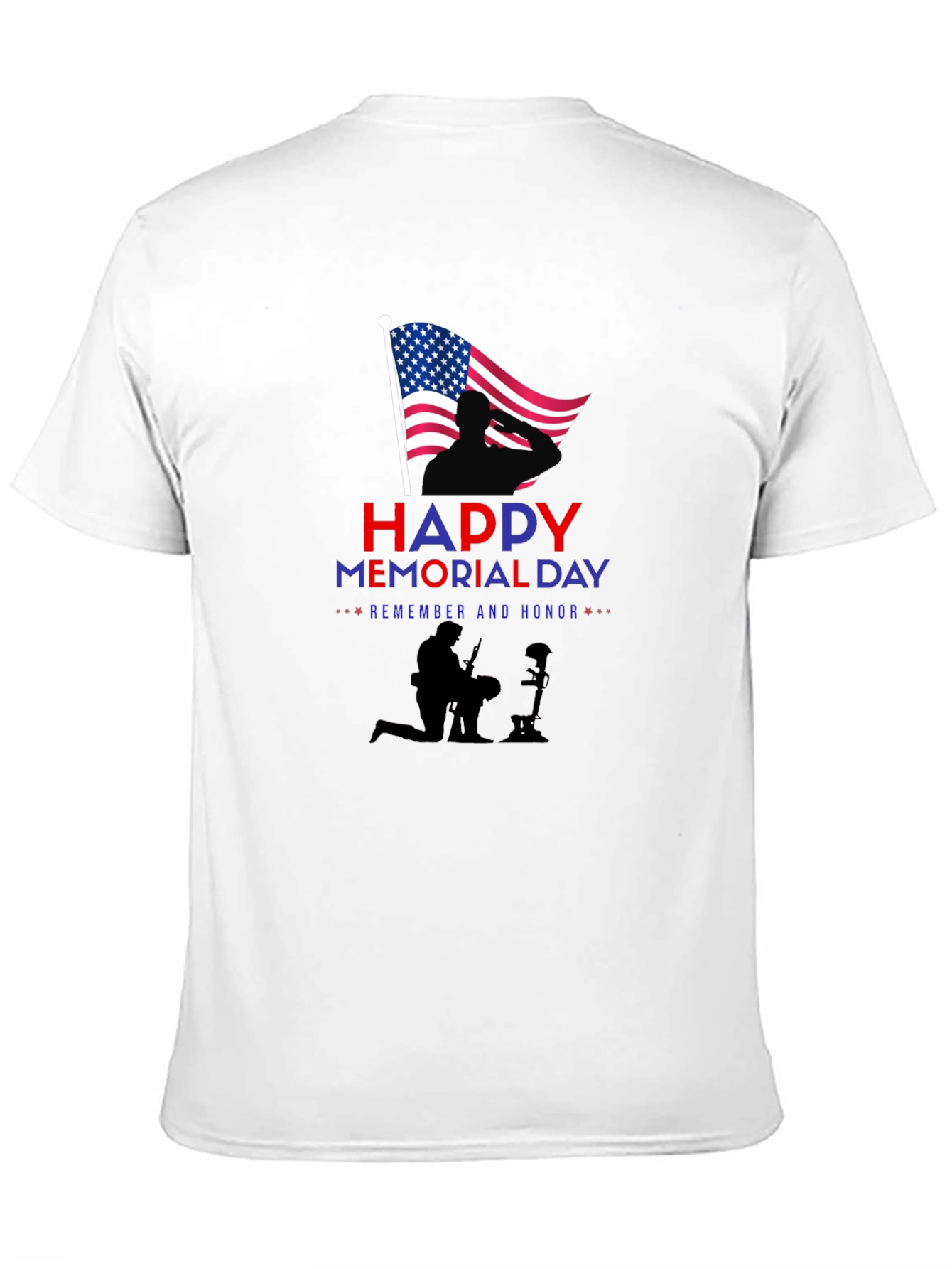 Happy Memorial Day Graphic T-Shirt