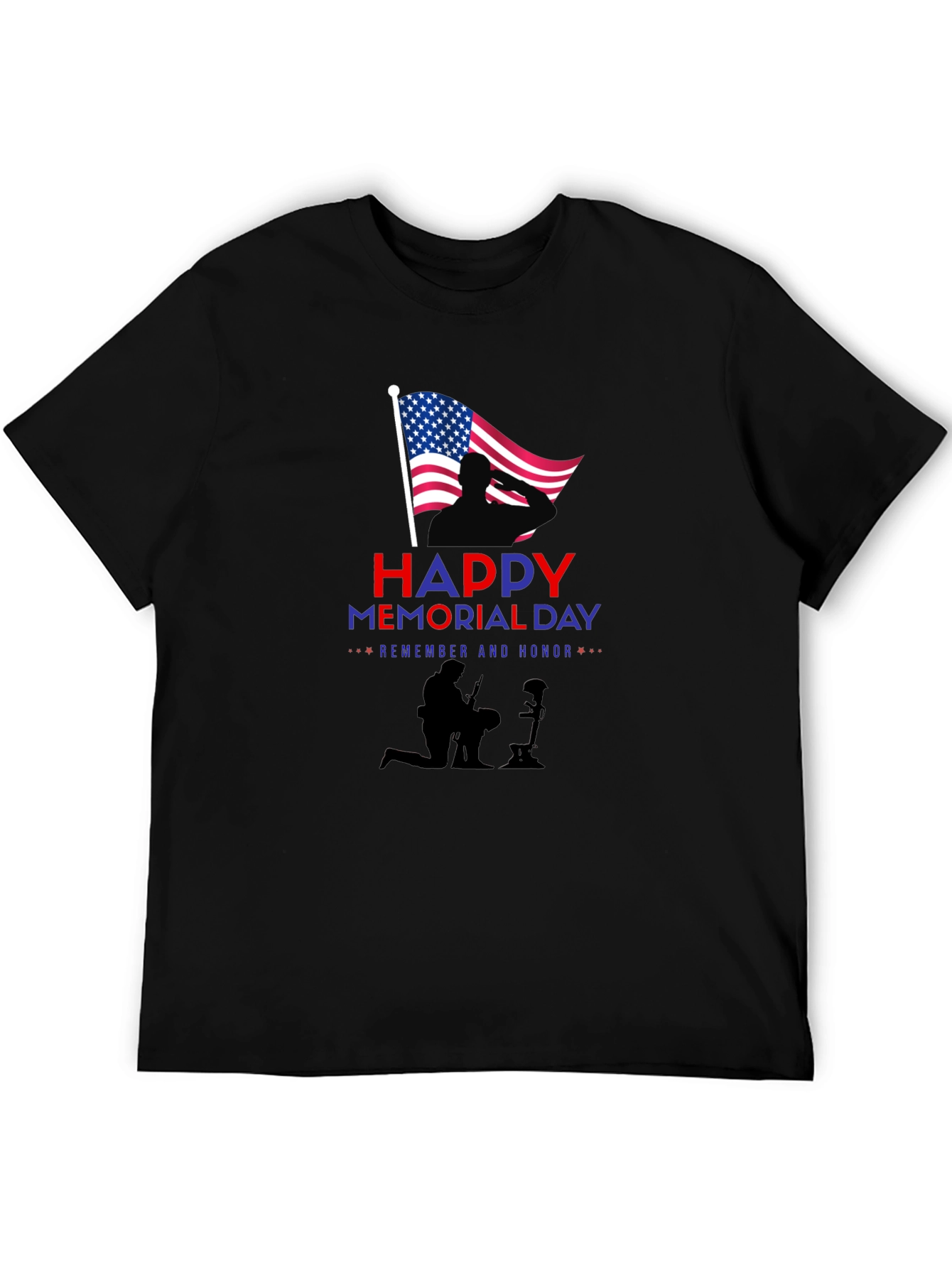 Happy Memorial Day Graphic T-Shirt