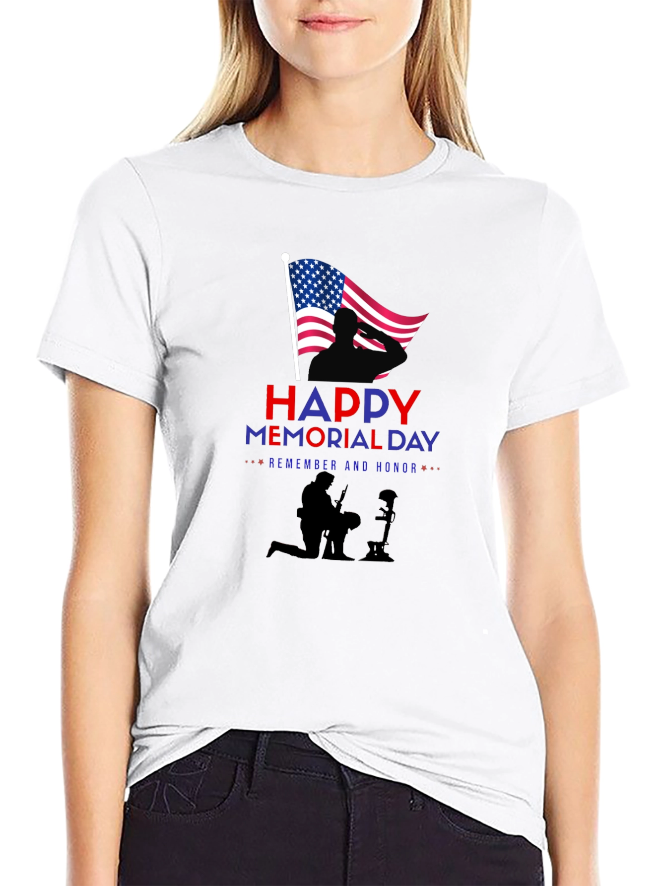 Happy Memorial Day Graphic T-Shirt