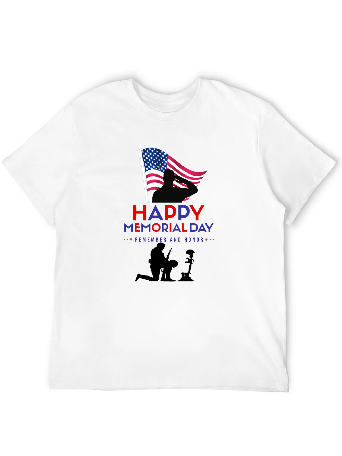 Happy Memorial Day Graphic T-Shirt