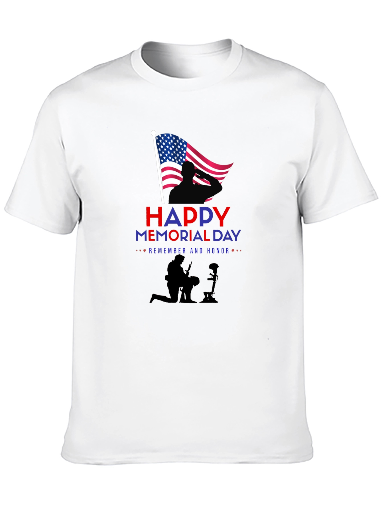 Happy Memorial Day Graphic T-Shirt