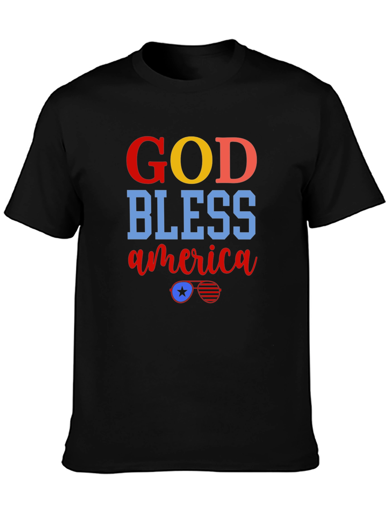 God Bless America Patriotic T-Shirt