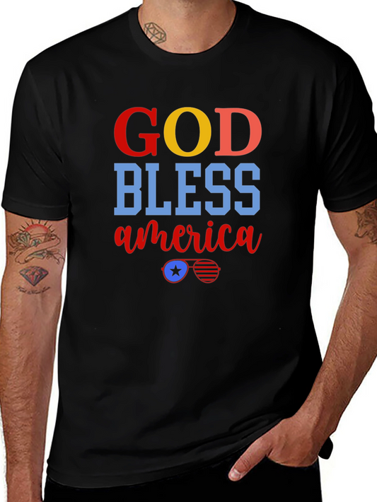 God Bless America Patriotic T-Shirt