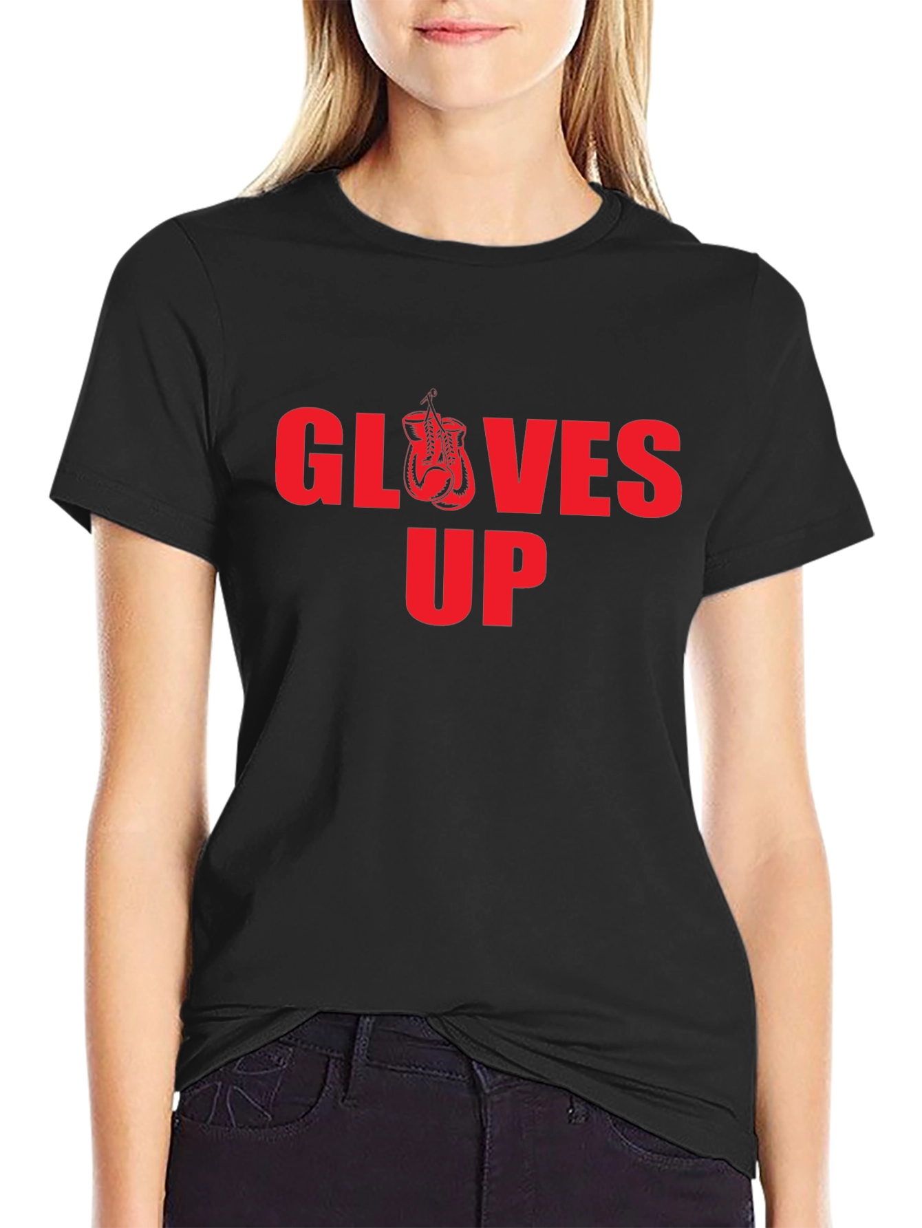 Gloves Up Graphic Tee - Boxing Inspired T-Shirt