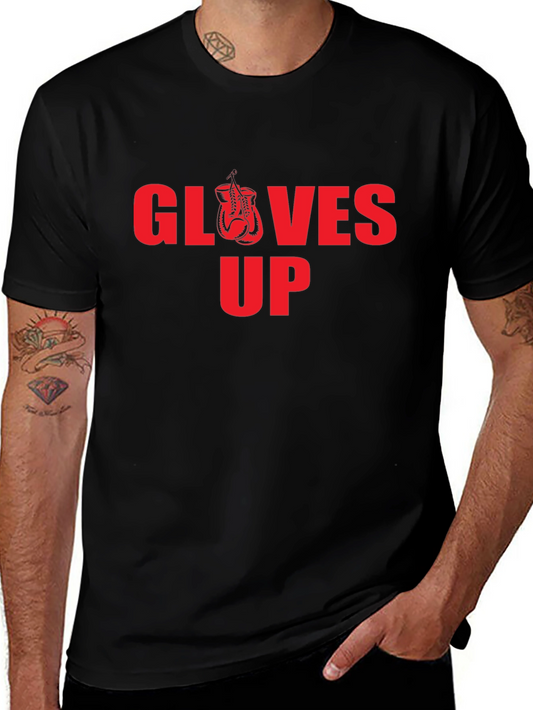Gloves Up Graphic Tee - Boxing Inspired T-Shirt