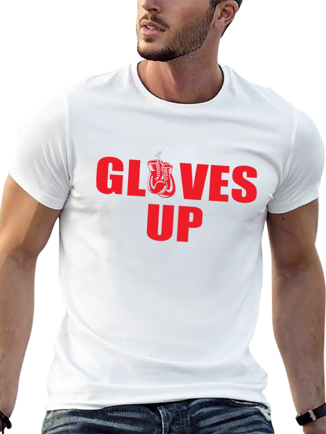 Gloves Up Graphic Tee - Boxing Inspired T-Shirt