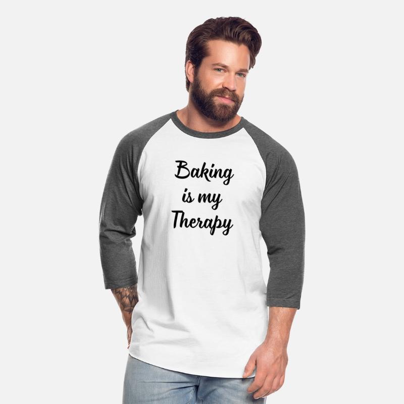 Baking is my Therapy t shirt man & woman