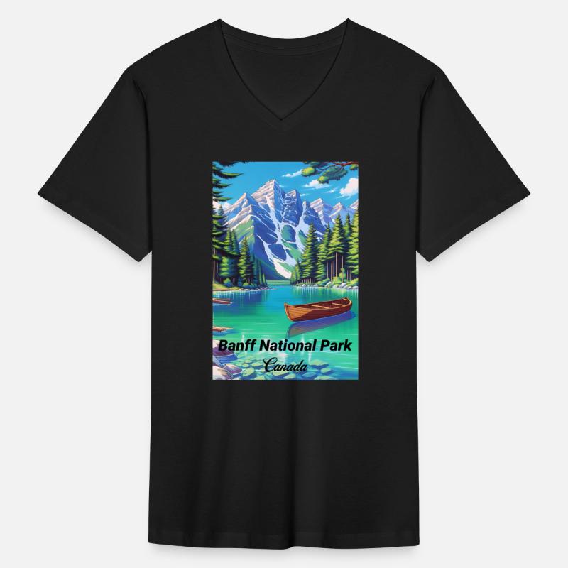 Banff National Park Retro Poster Souvenir