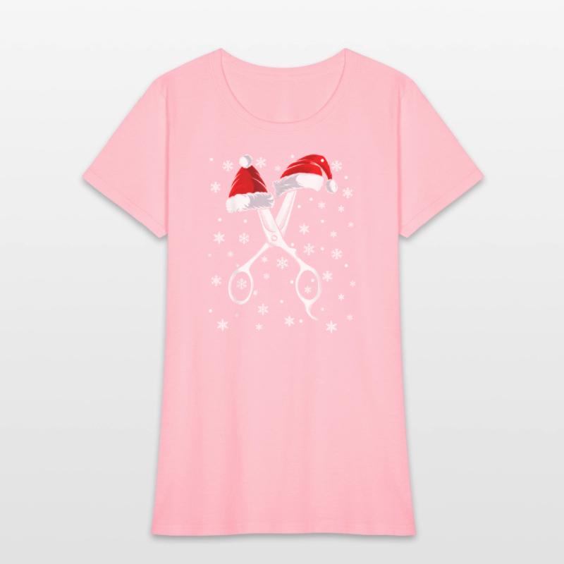 Barber Scissor Santa Hat Funny Christmas