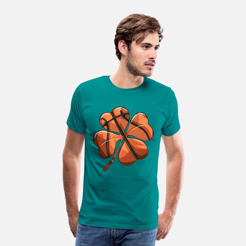 Basketball St Patrick's Day Shamrock