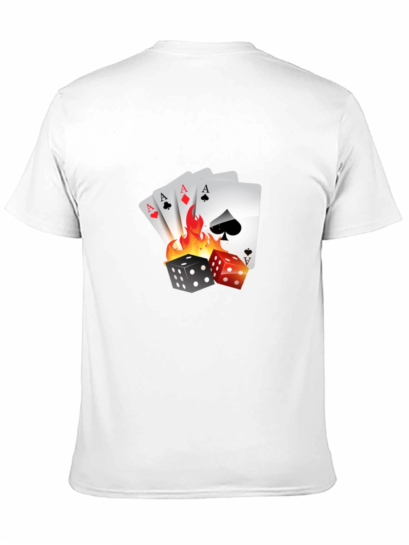Gamblers Luck Graphic Tee - Aces & Dice