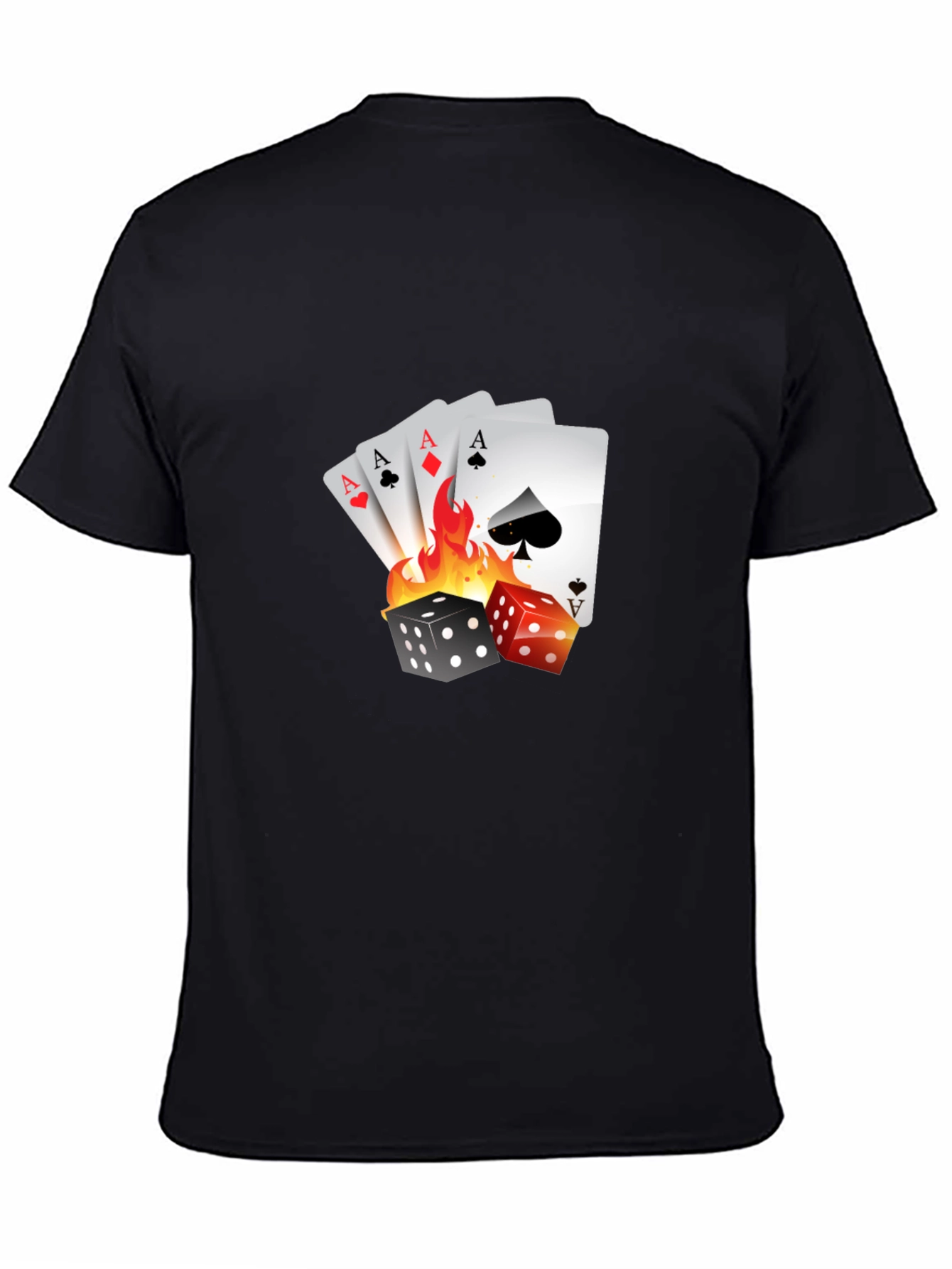 Gamblers Luck Graphic Tee - Aces & Dice