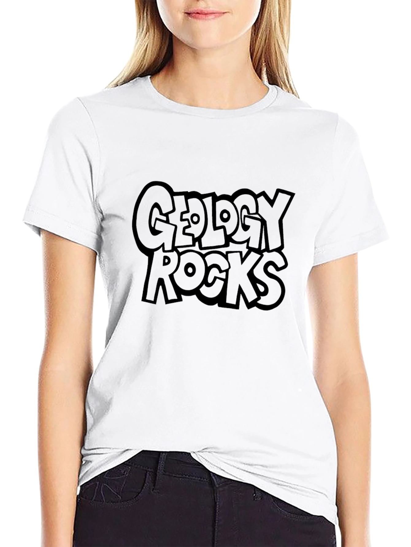 Geology Rocks Black T-Shirt Graphic Tee