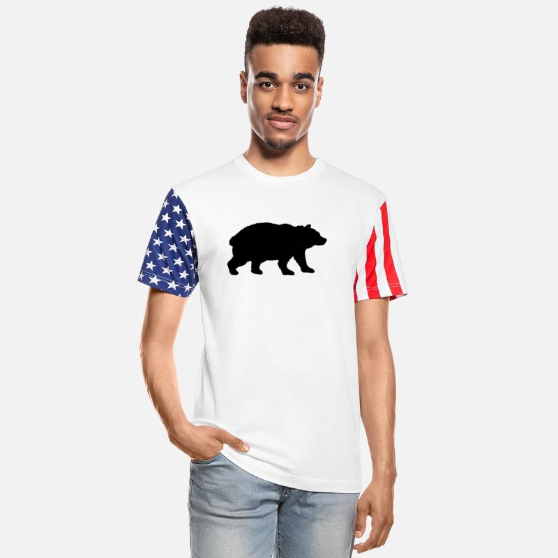 Bear silhouette design