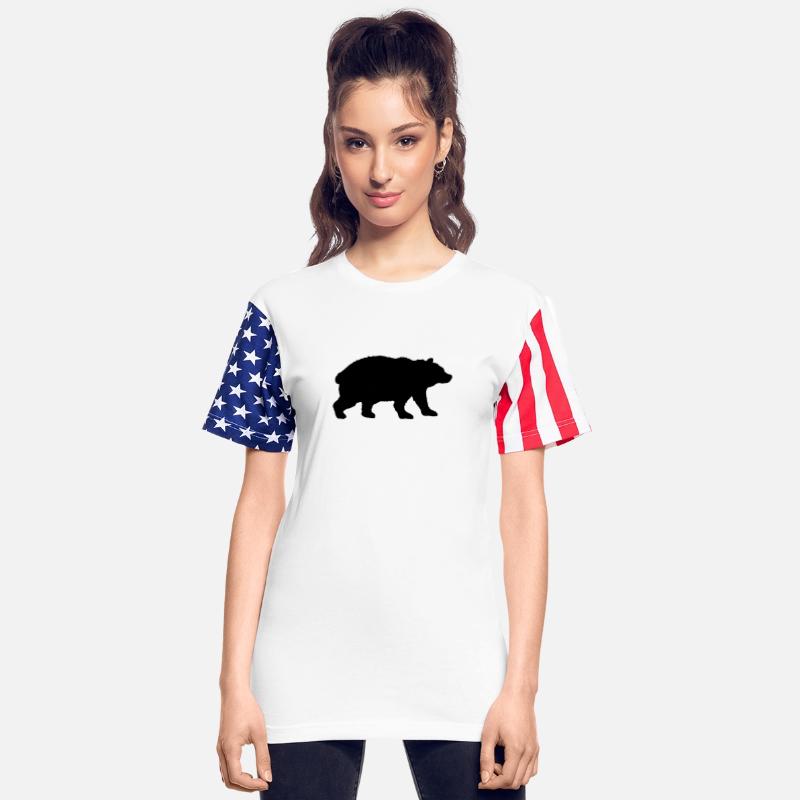 Bear silhouette design