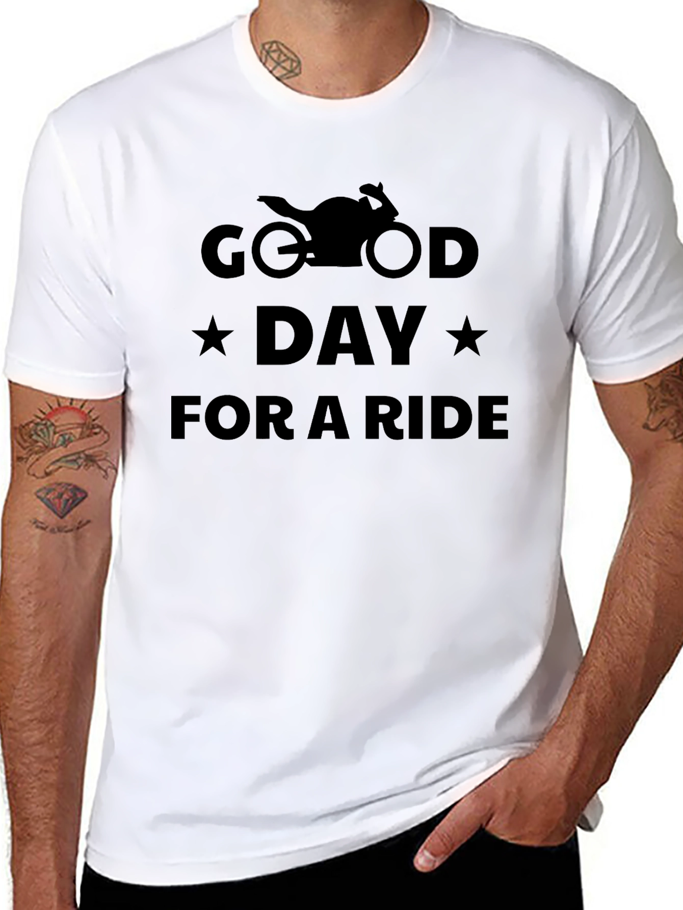 Good Day For a Ride Motorcycle T-Shirt