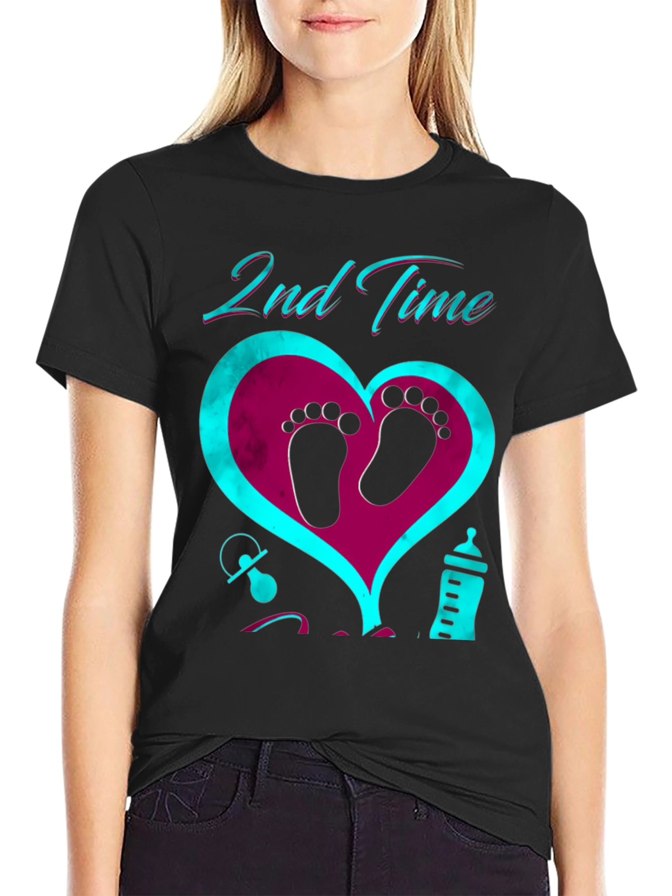 2nd Time Baby Announcement Shirt