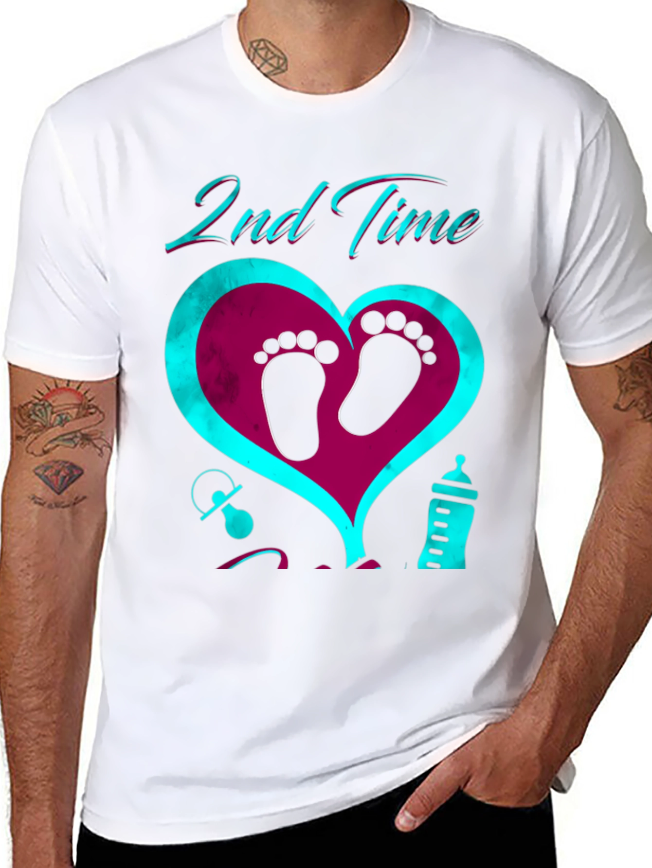 2nd Time Baby Announcement Shirt