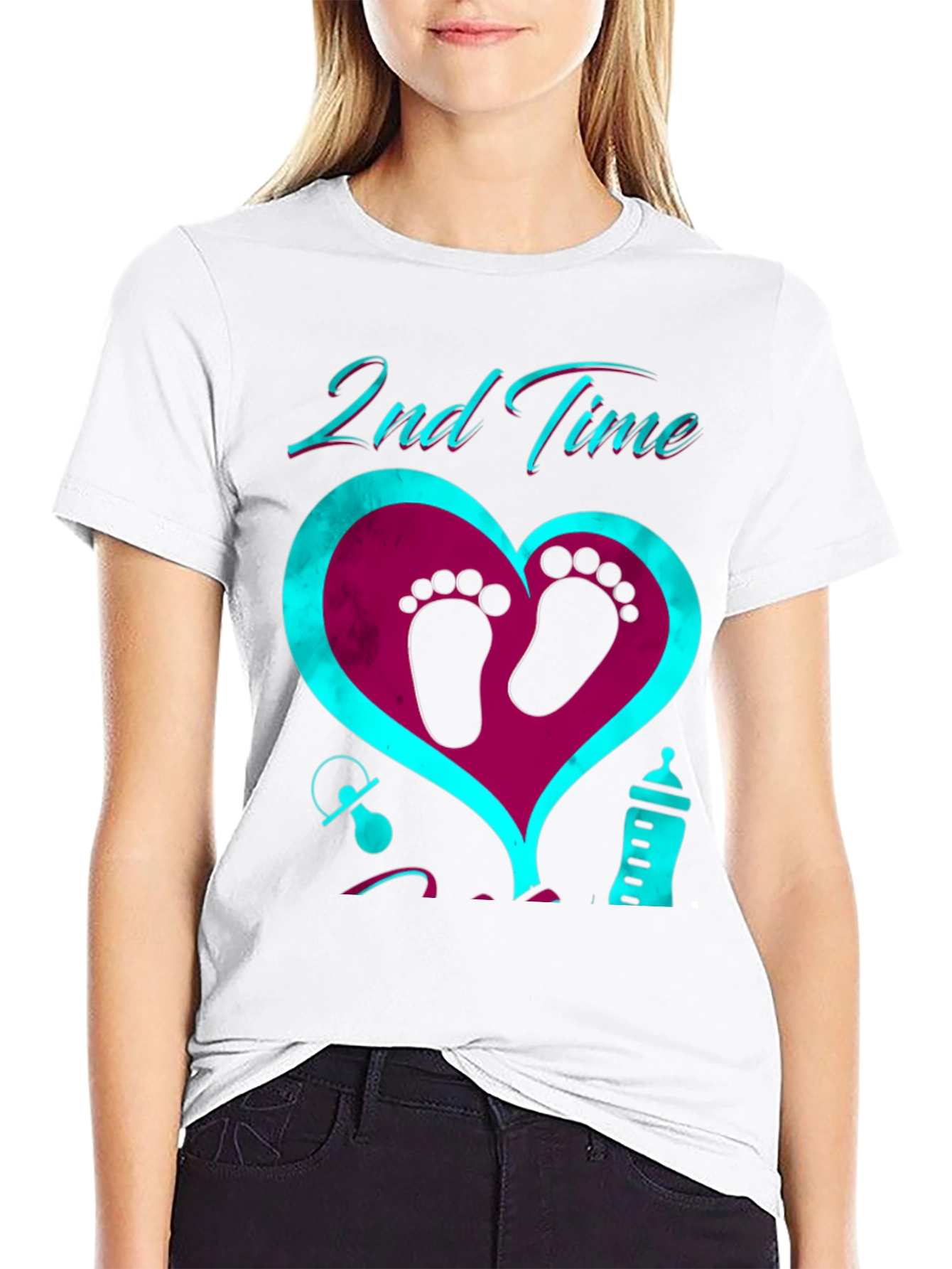 2nd Time Baby Announcement Shirt