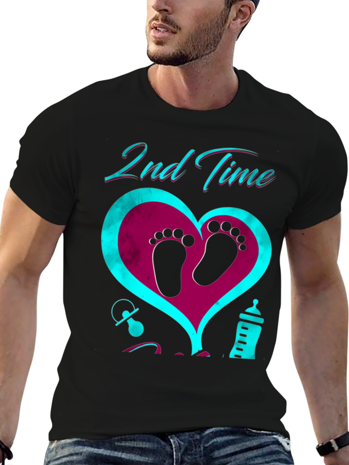 2nd Time Baby Announcement Shirt