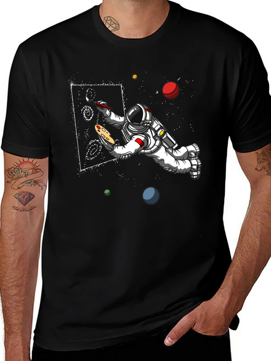 Astronaut Artist Graphic T-Shirt