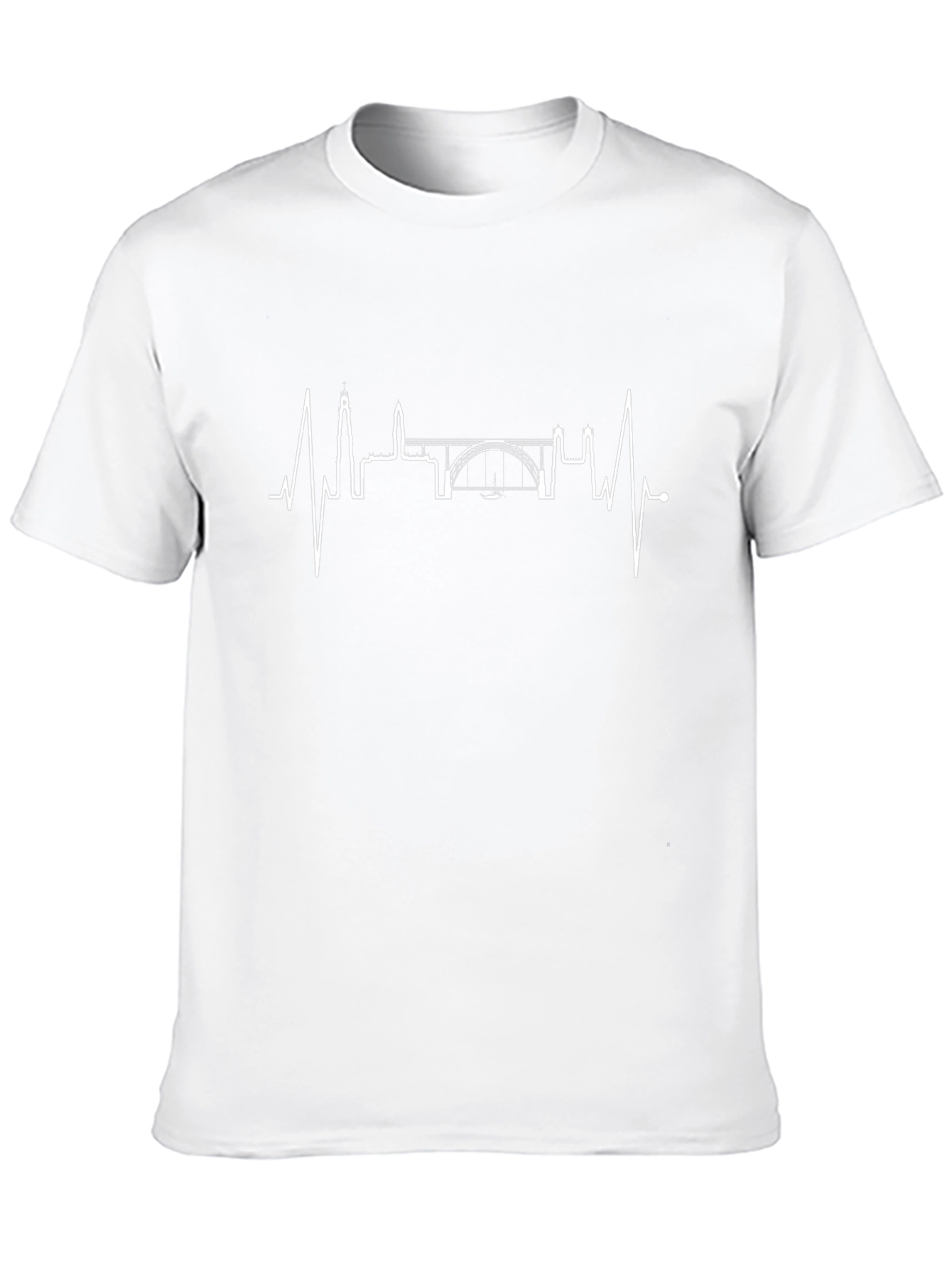 Heartbeat City Black T-Shirt