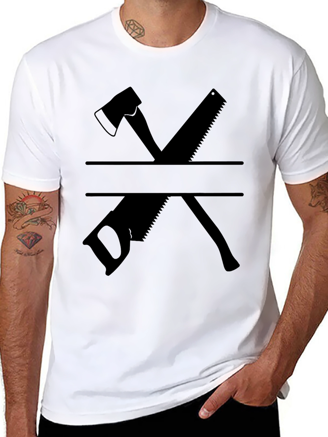 Axe and Saw T-Shirt