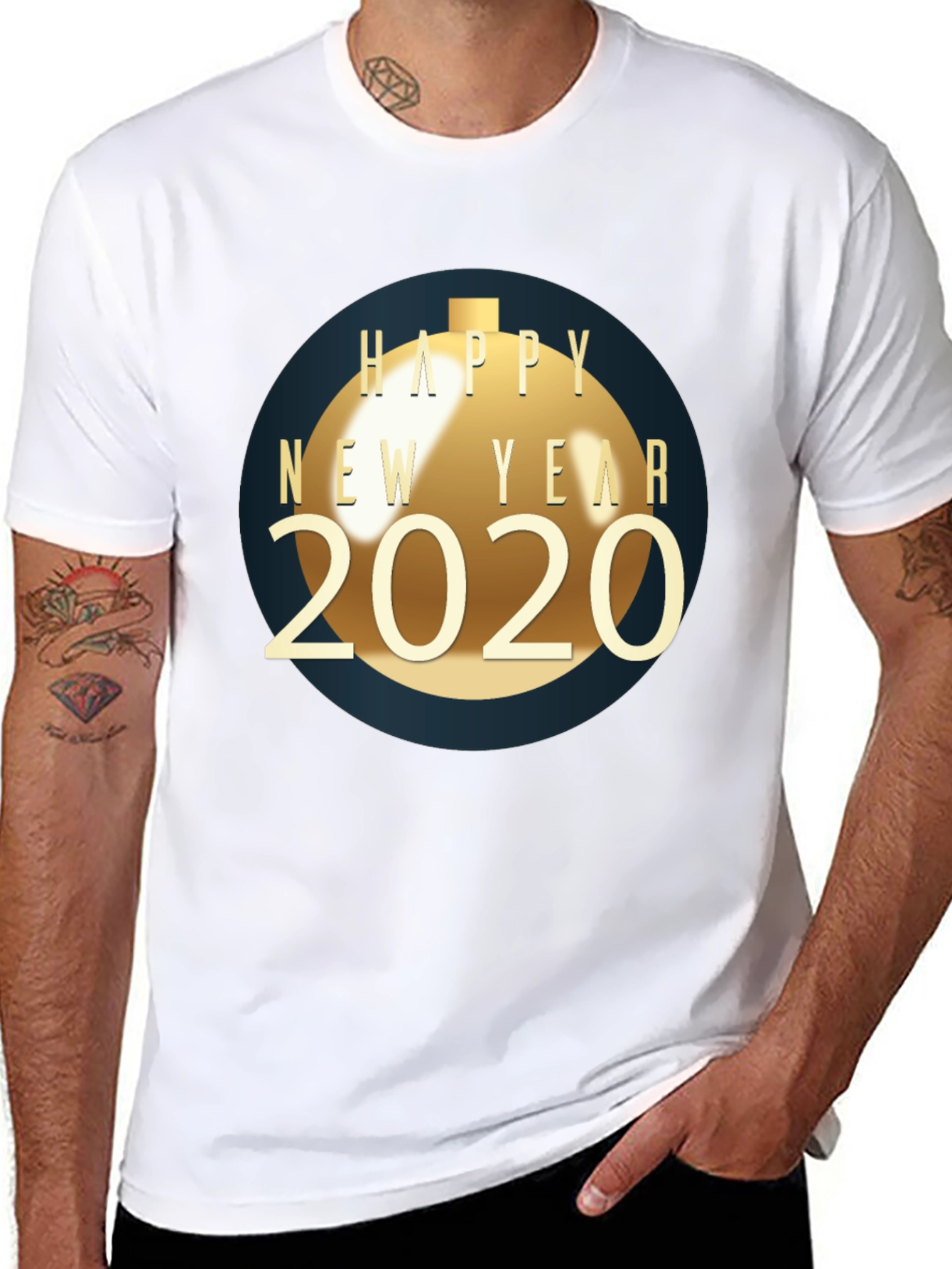 Happy New Year 2020 Graphic Tee