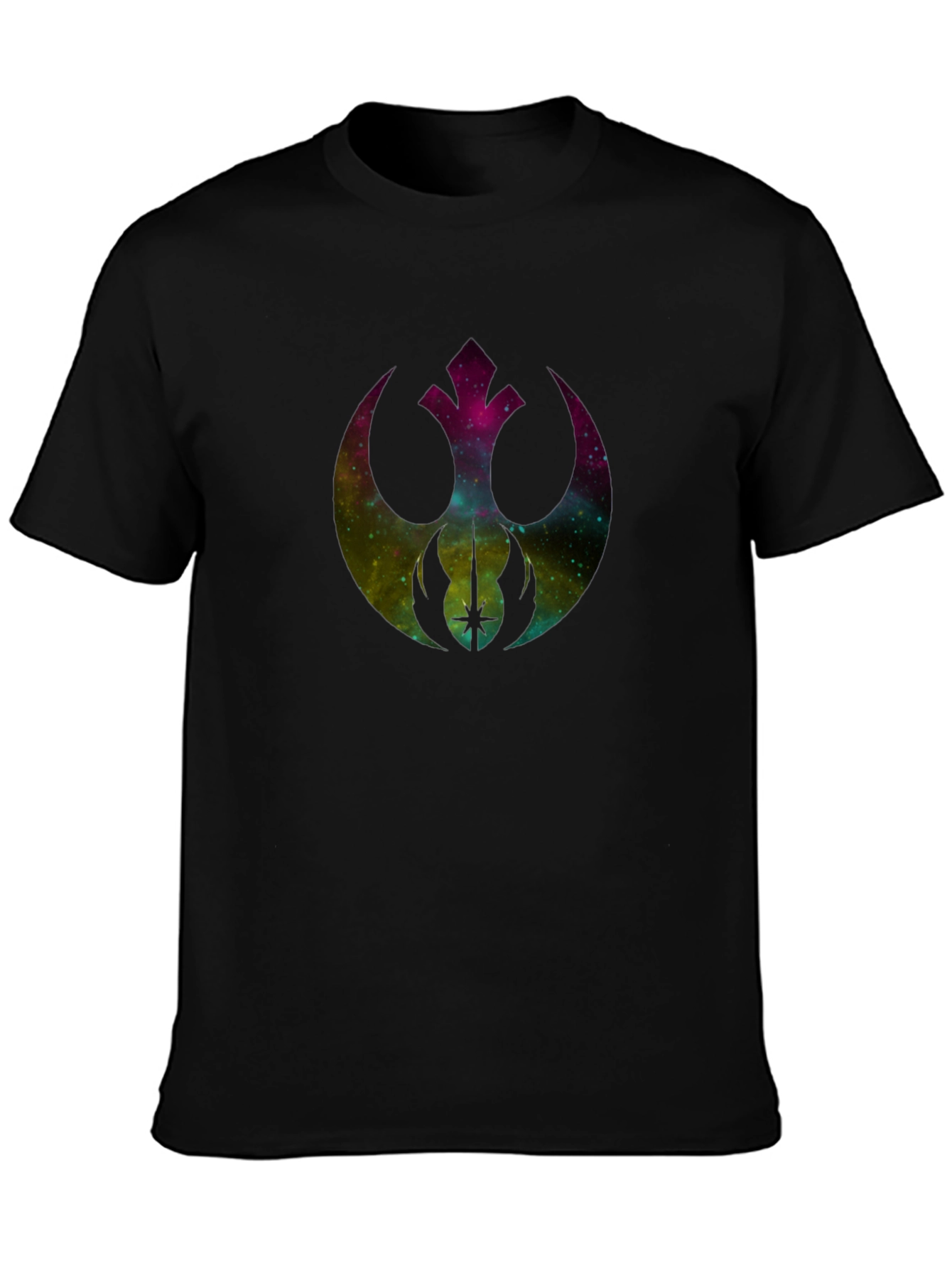 Galaxy Rebel Alliance Black T-Shirt