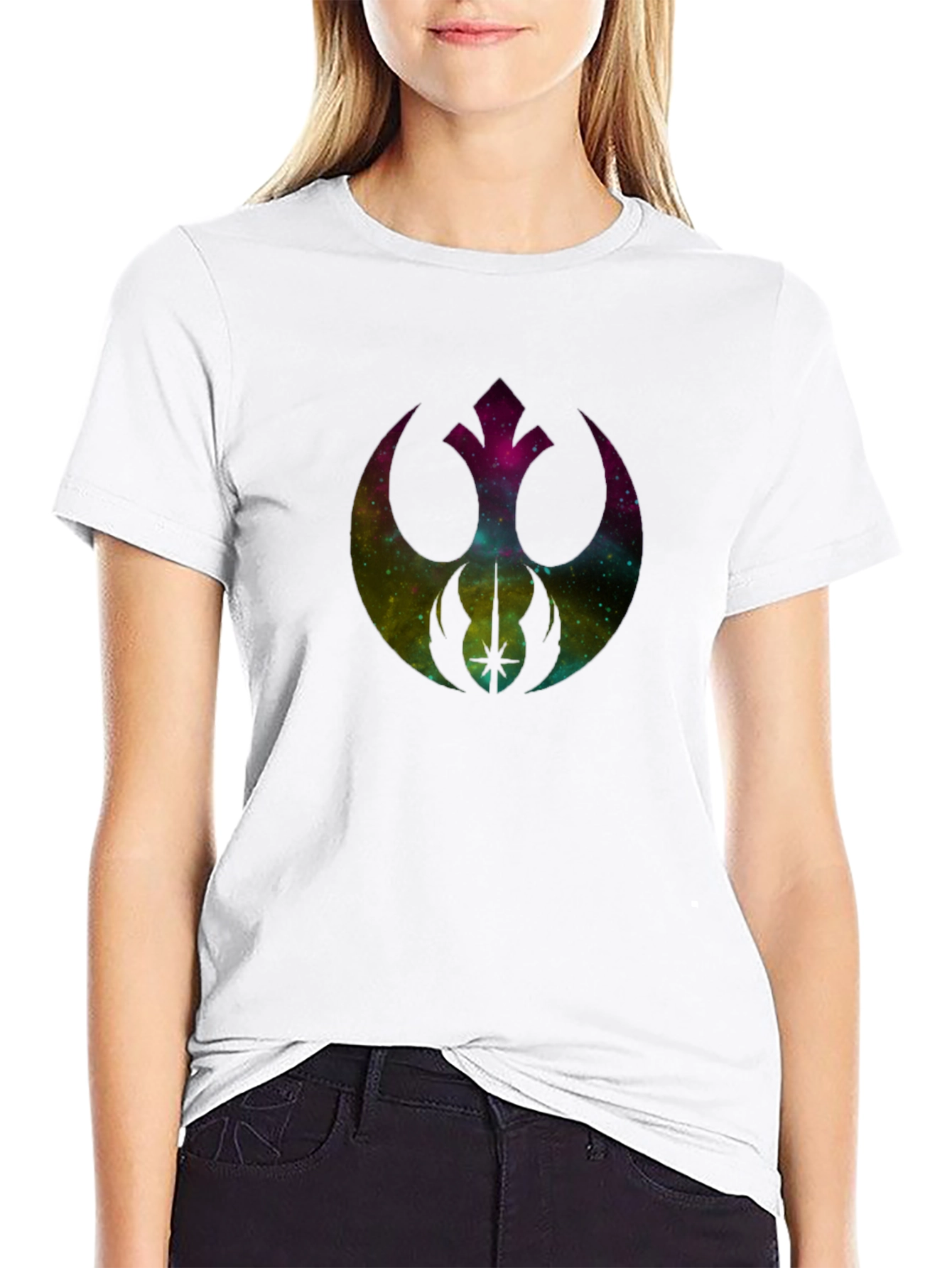 Galaxy Rebel Alliance Black T-Shirt
