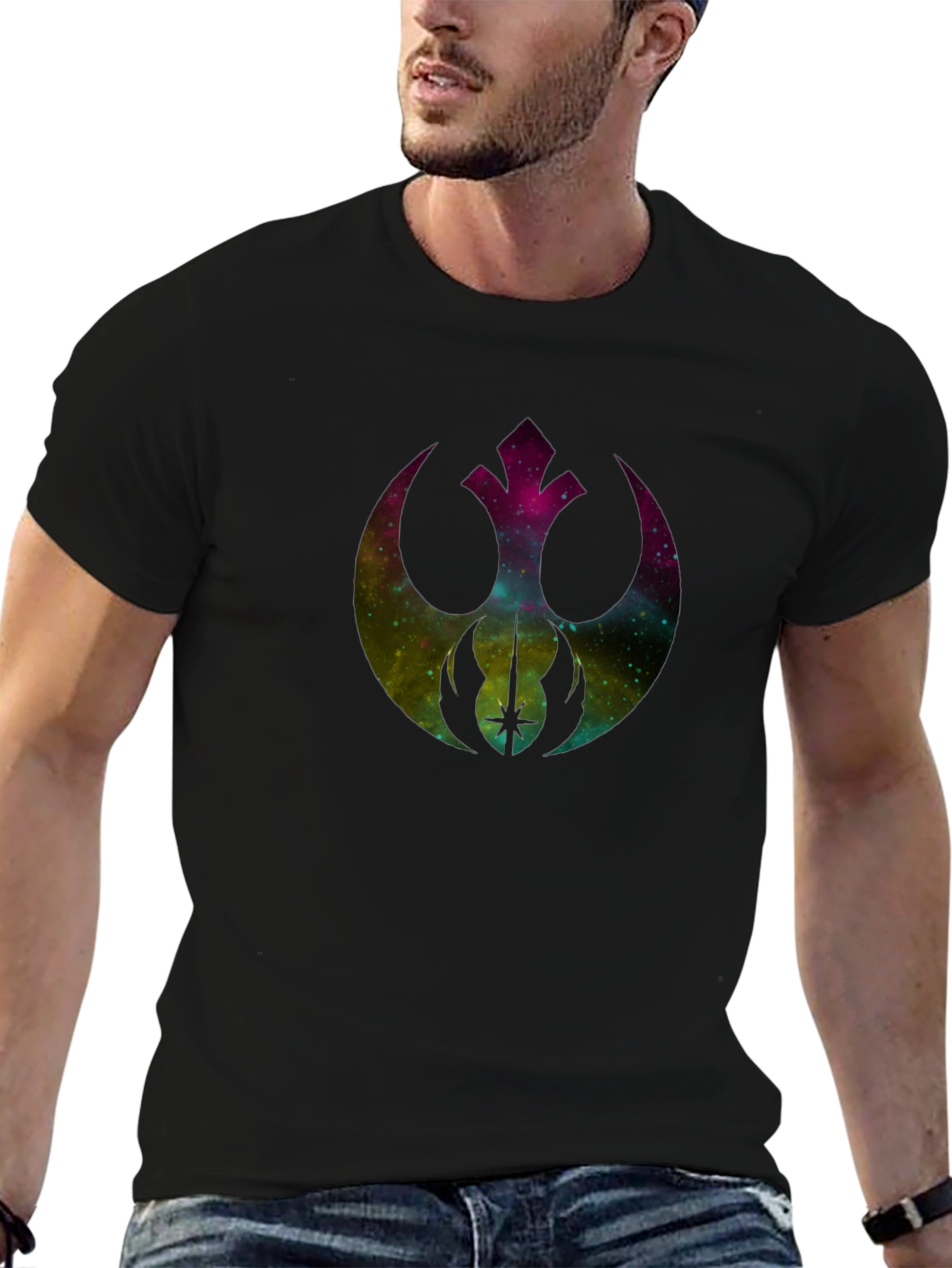Galaxy Rebel Alliance Black T-Shirt
