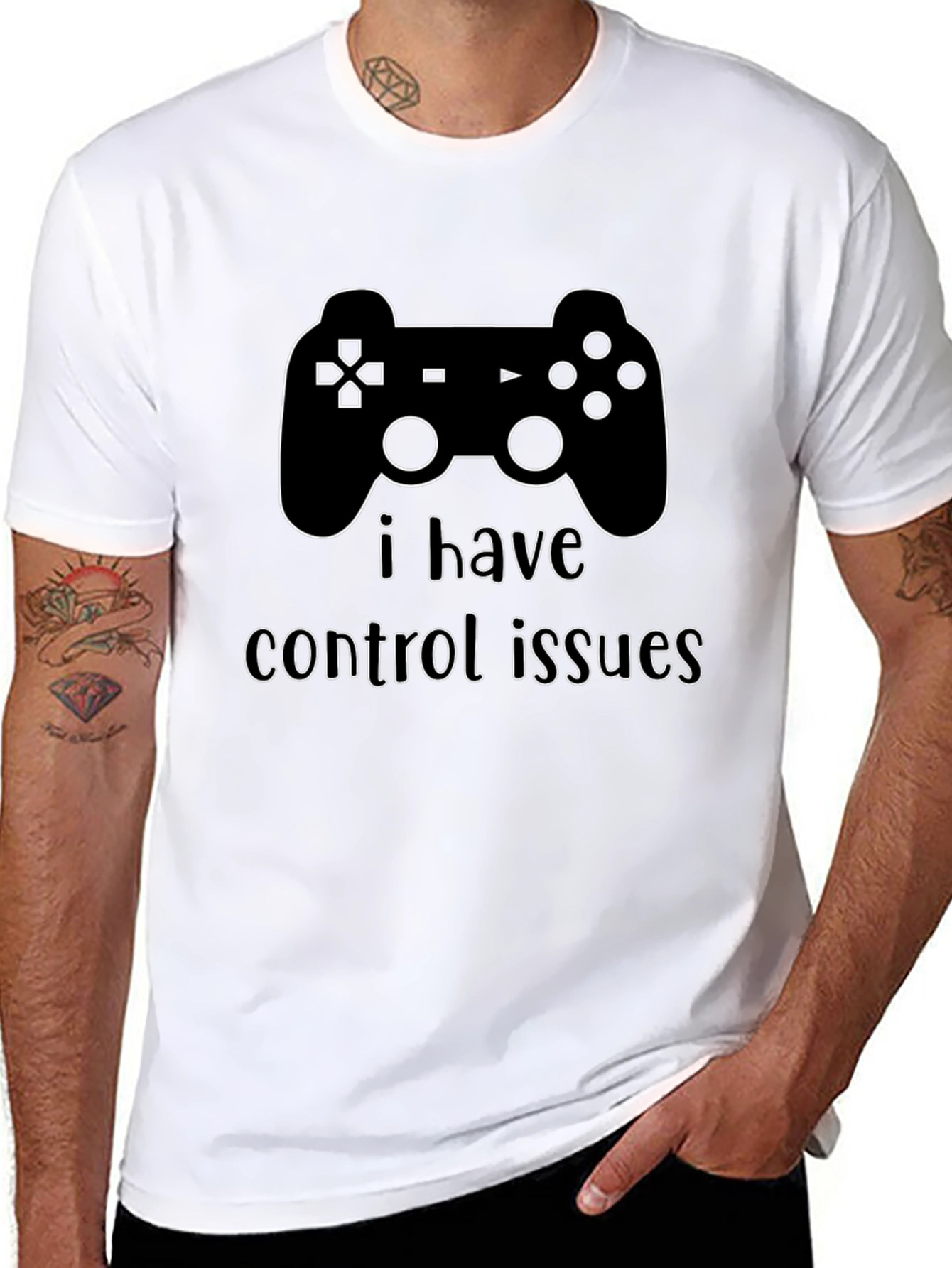 Gaming Humor T-Shirt: I Have Control Issues