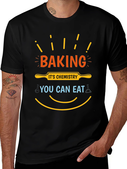 Baking Chemistry T-Shirt: Fun Science Tee for Foodies