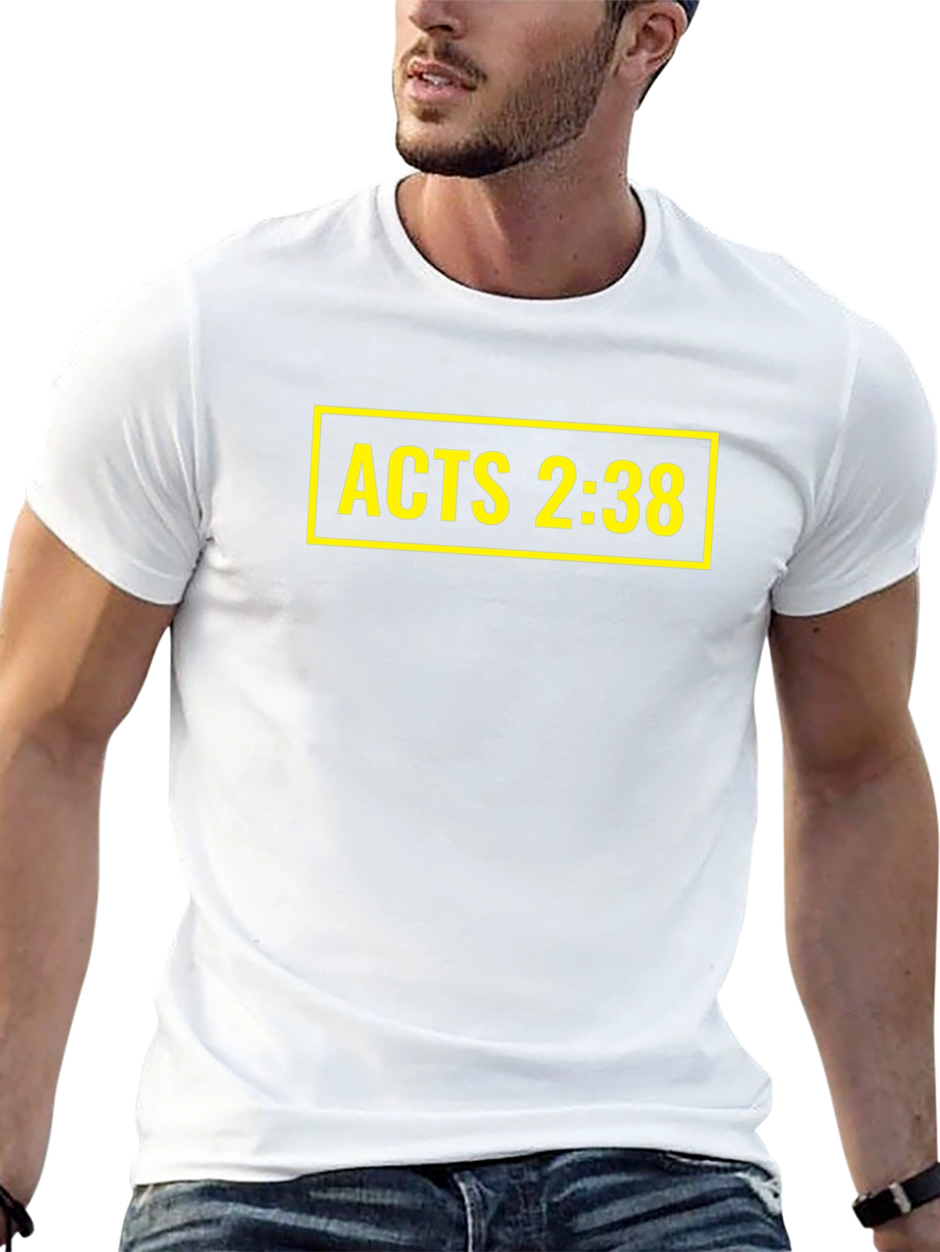 Acts 2:38 T-Shirt - Classic Christian Tee
