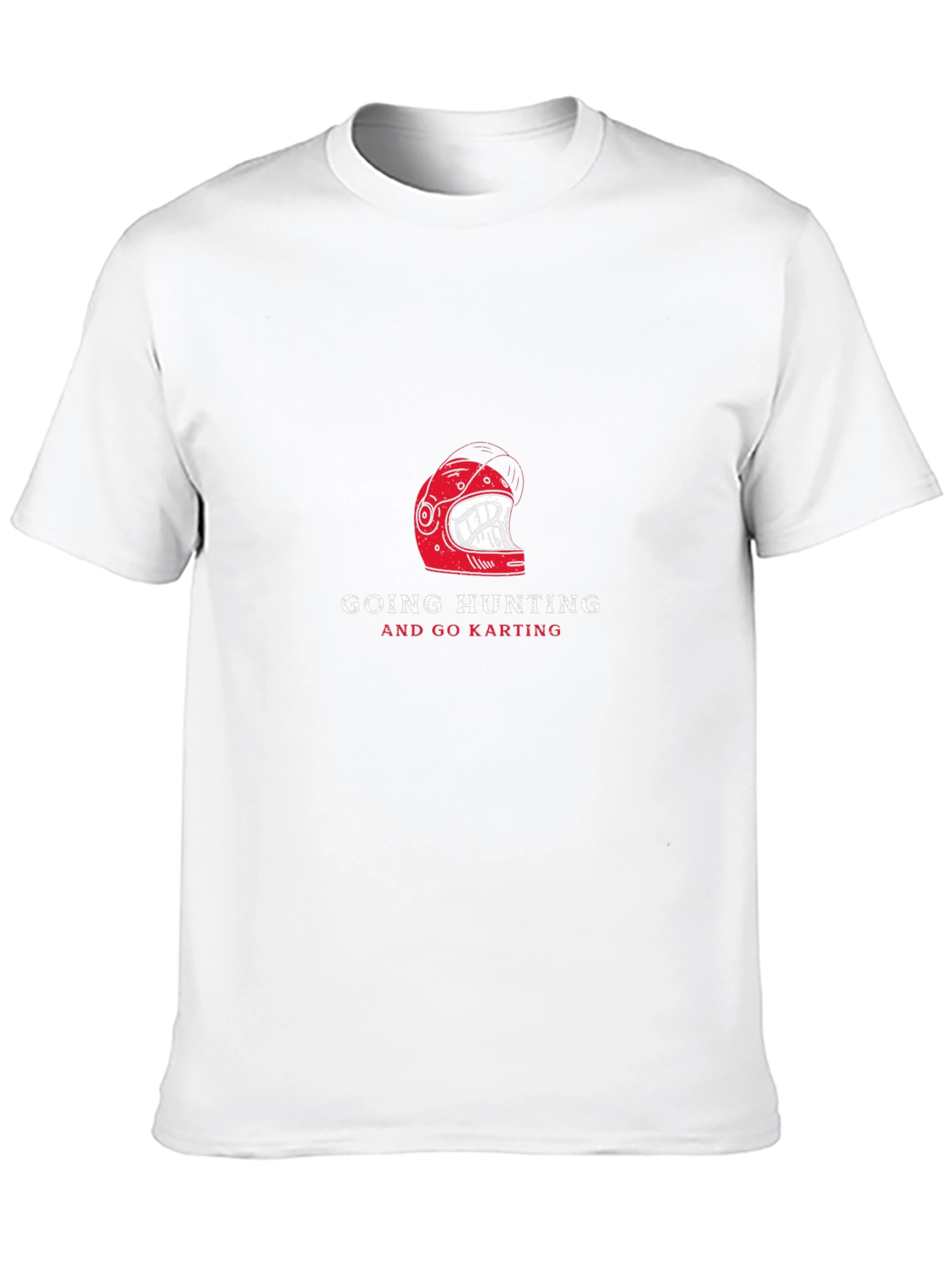 Go Hunting and Go Karting Black T-Shirt