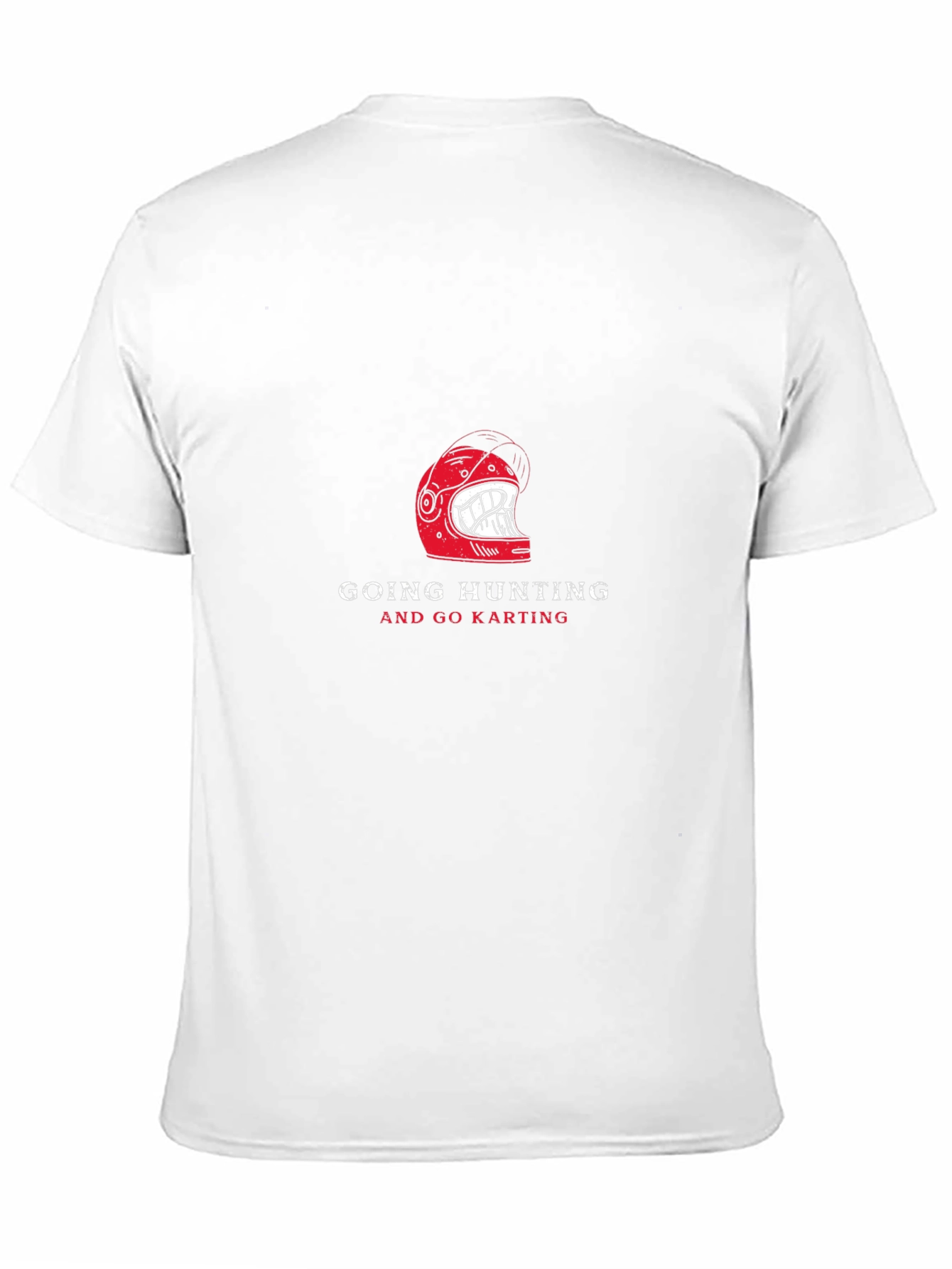 Go Hunting and Go Karting Black T-Shirt