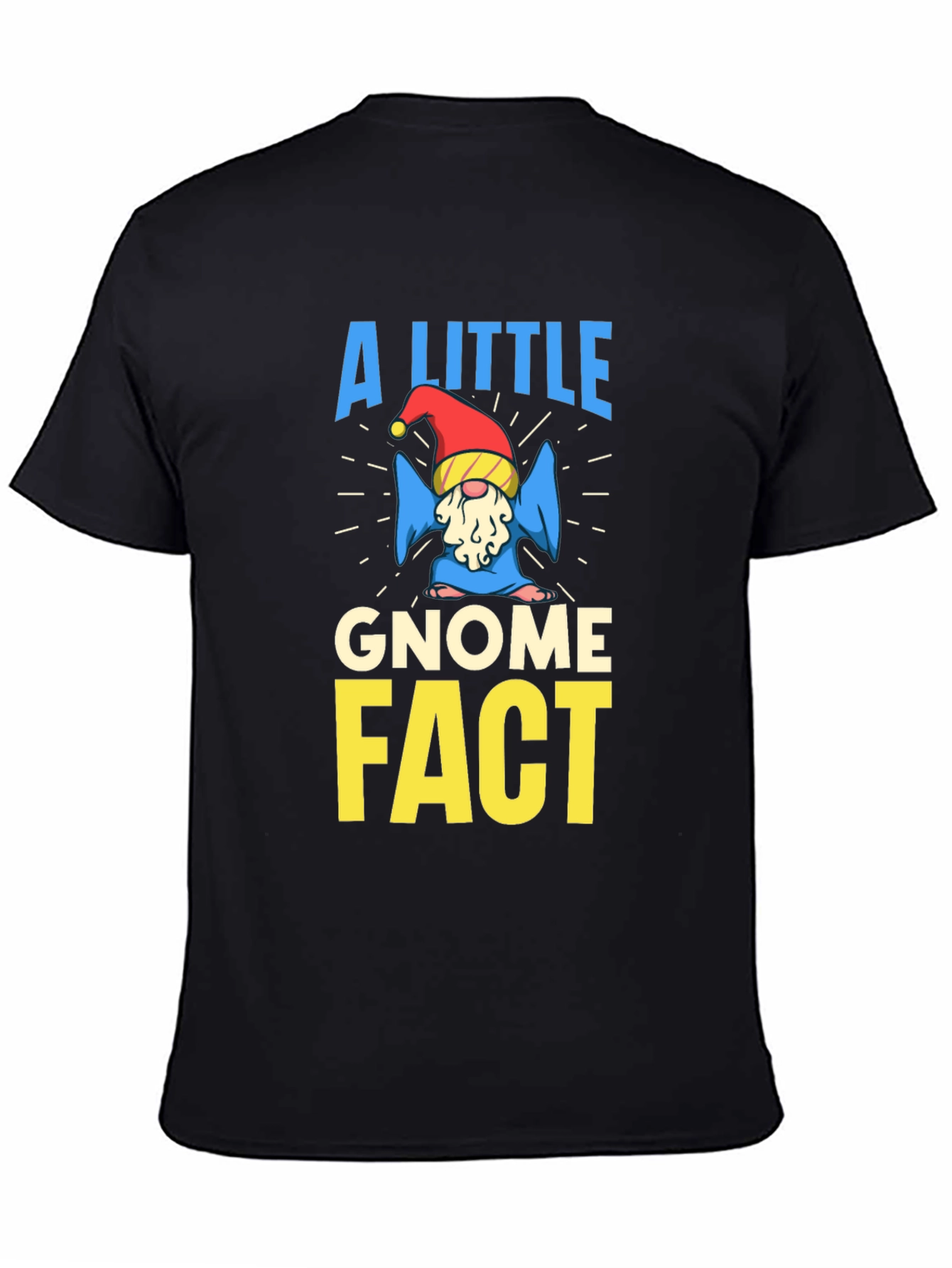 A Little Gnome Fact Novelty Graphic Tee