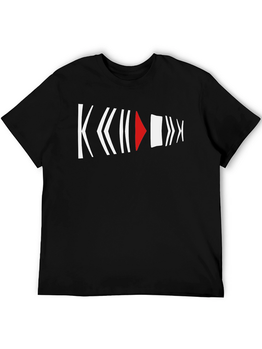 Geometric Arrow Graphic T-Shirt