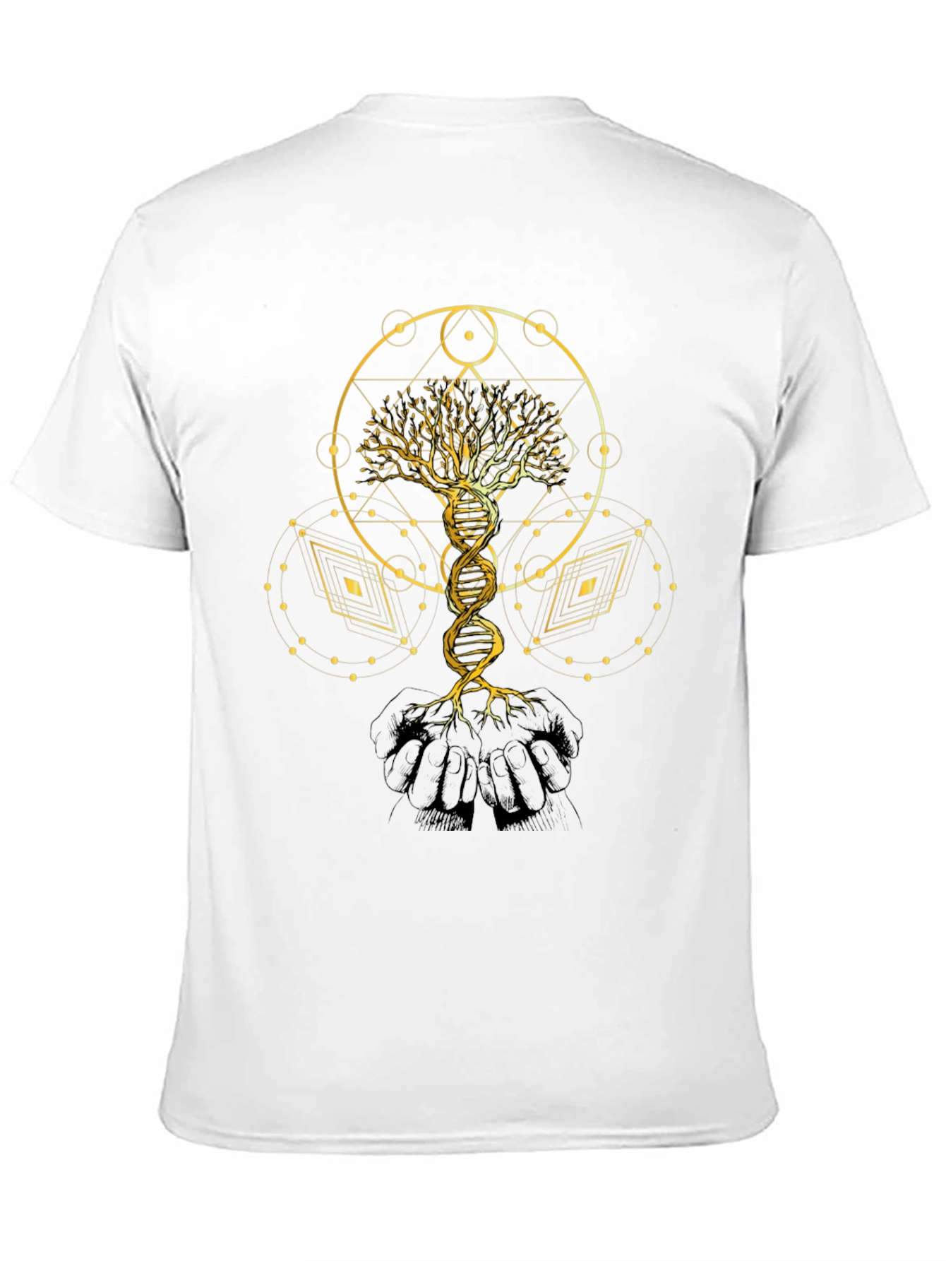 Golden Tree of Life DNA T-Shirt