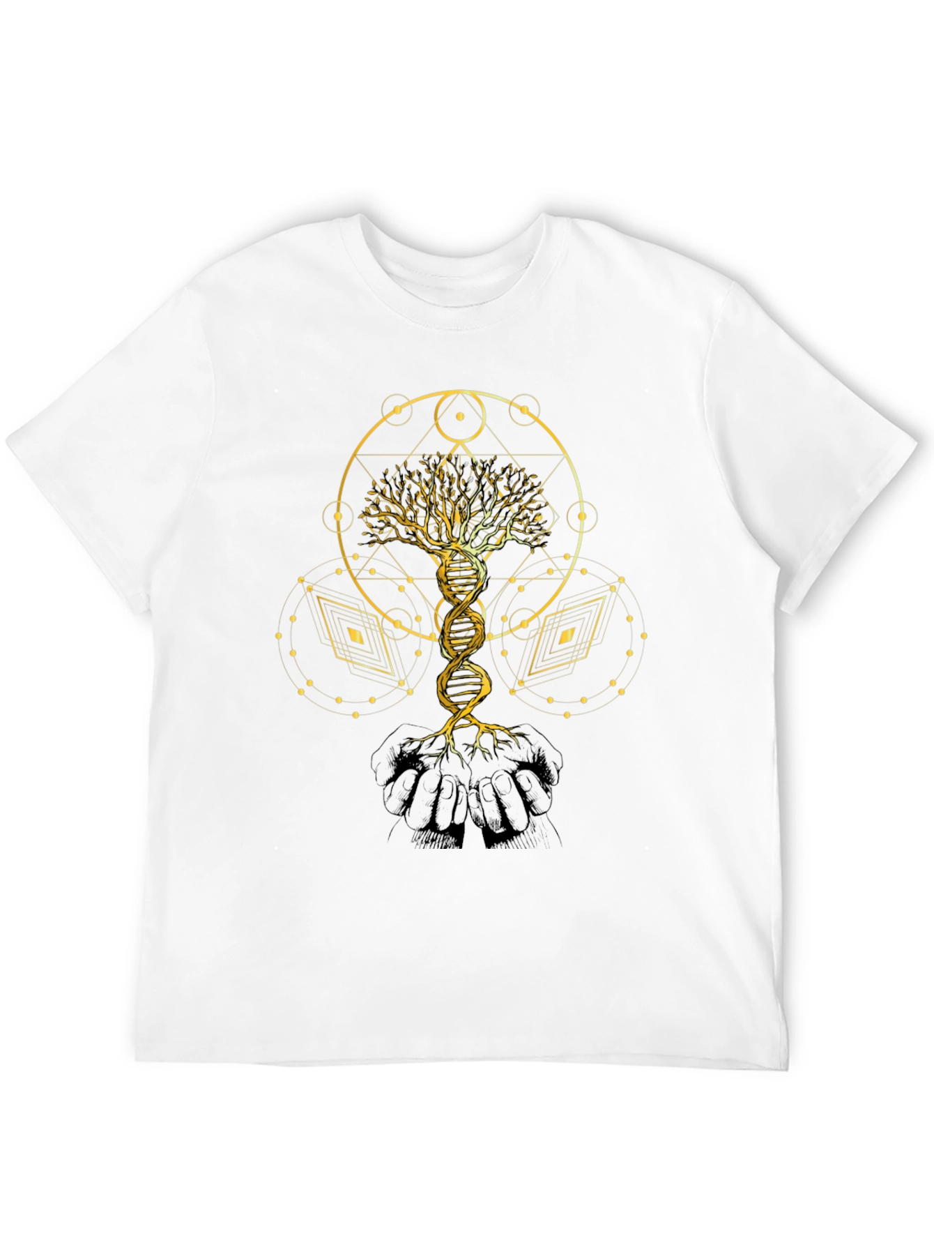 Golden Tree of Life DNA T-Shirt